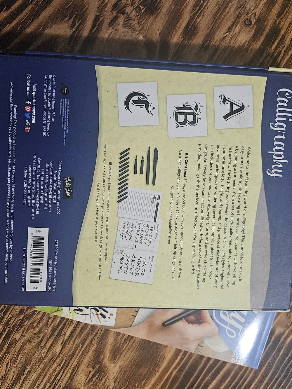 ArtMaker Beginner Calligraphy Lettering Kit - Picture 7 of 9